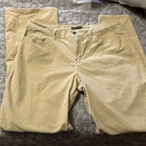 Boot cut velour pants